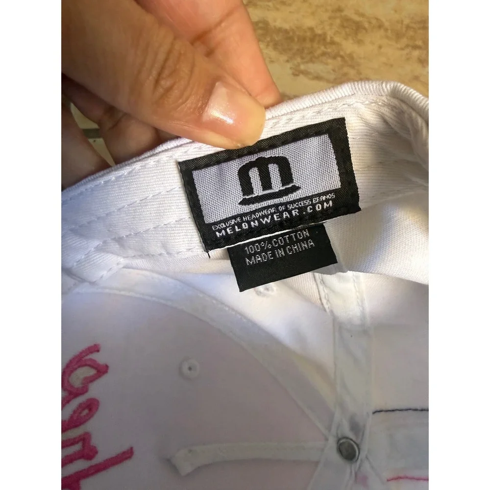 San Diego Padres White Pink Rope Snapback Hat Rainbow Pride Stripe
